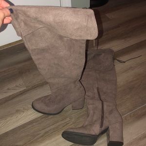 Over the knee boots